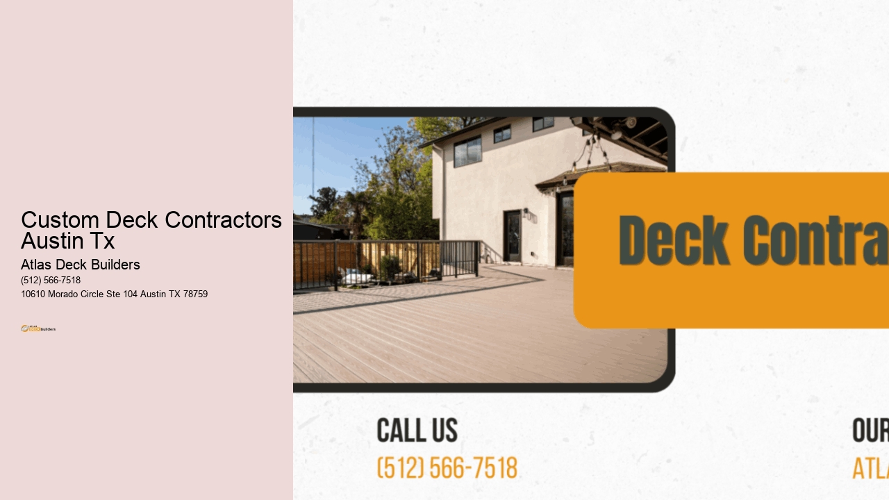 Custom Deck Contractors Austin Tx 