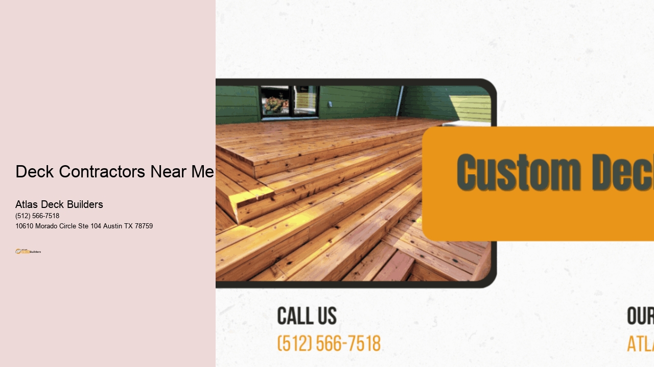 Deck Contractors Near Me 