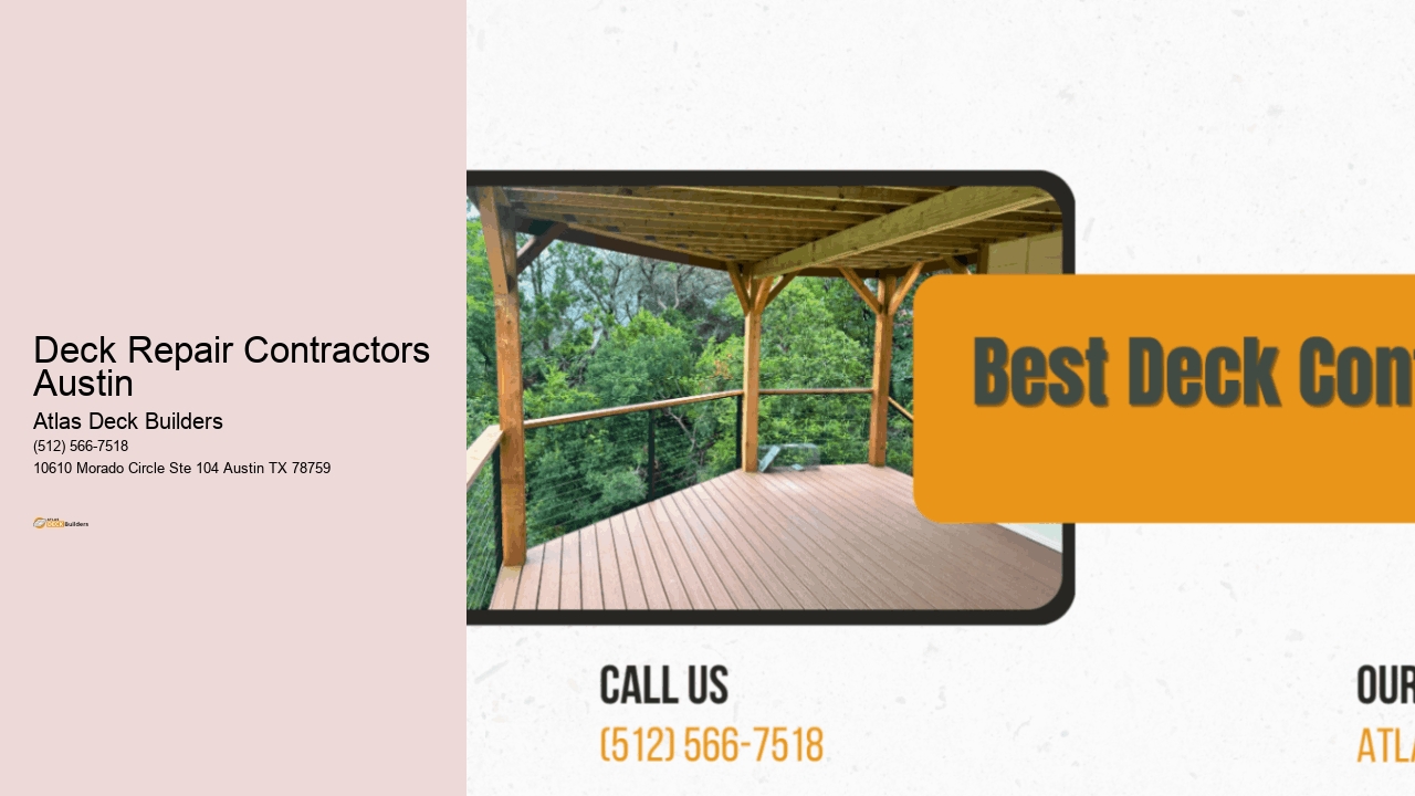 Deck Repair Contractors Austin 